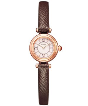 【アンティークな雰囲気】 18.4mm 小さくて可愛い 上品でおしゃれ 光発電エコ・ドライブ