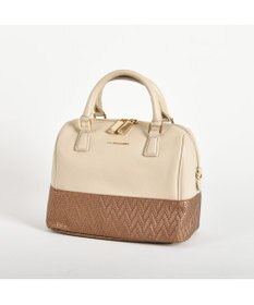 LA BAGAGERIE レザー×メッシュコンビ2Wayボストン