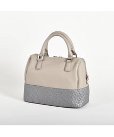 LA BAGAGERIE レザー×メッシュコンビ2Wayボストン