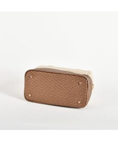 LA BAGAGERIE レザー×メッシュコンビ2Wayボストン