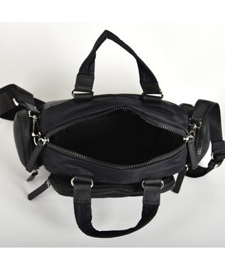 Y'SACCS リサイクルナイロン2WAYハンドボストン ブラック