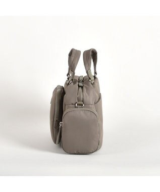 Y'SACCS リサイクルナイロン2WAYハンドボストン グレージュ