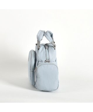 Y'SACCS リサイクルナイロン2WAYハンドボストン ライトブルー
