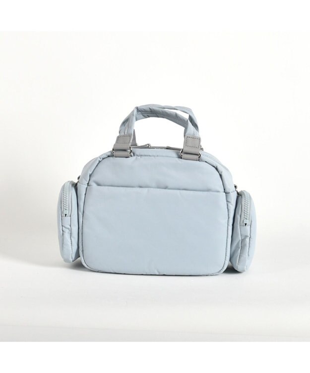 Y'SACCS リサイクルナイロン2WAYハンドボストン ライトブルー