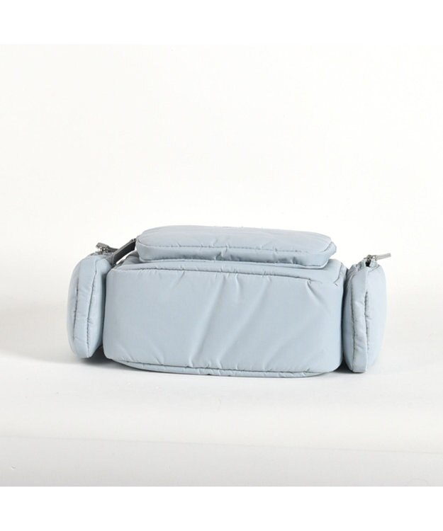 Y'SACCS リサイクルナイロン2WAYハンドボストン ライトブルー