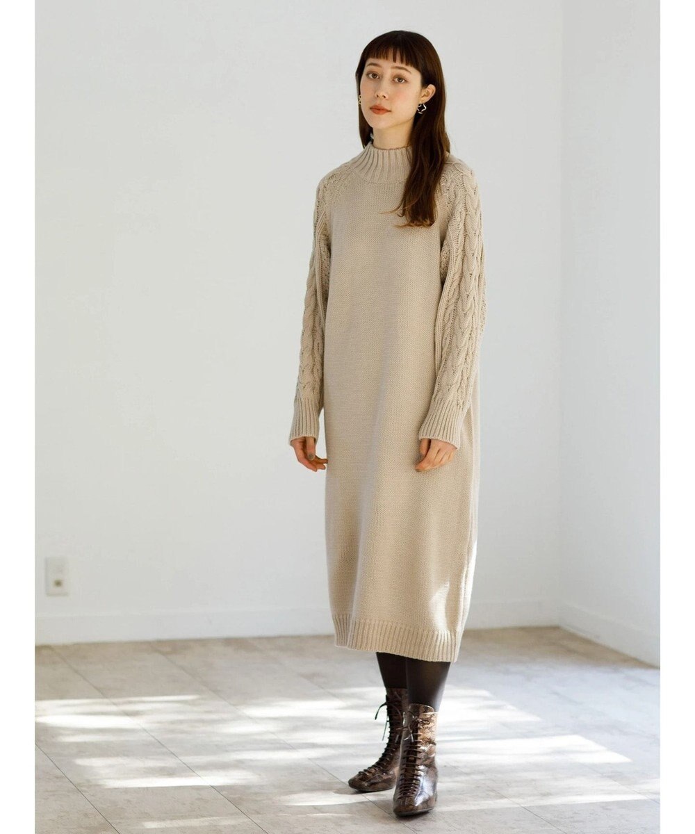 袖ケーブルニットワンピース Koe ファッション通販 公式通販 オンワード クローゼット