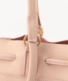 UNBILLION perche 抗菌レザー3wayドロストショルダーバッグ