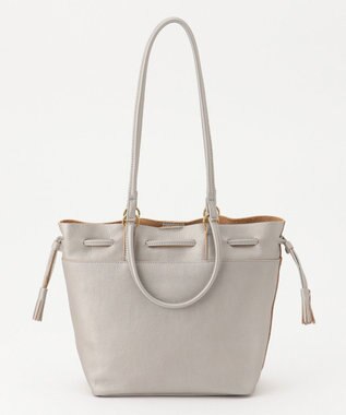 UNBILLION perche 抗菌レザー3wayドロストショルダーバッグ シルバー