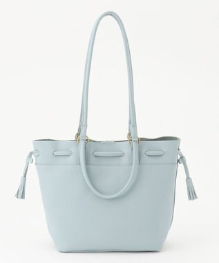 UNBILLION perche 抗菌レザー3wayドロストショルダーバッグ サックスブルー