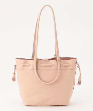 UNBILLION perche 抗菌レザー3wayドロストショルダーバッグ ライトピンク