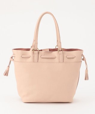 UNBILLION perche 抗菌レザー3wayドロストショルダーバッグ ライトピンク