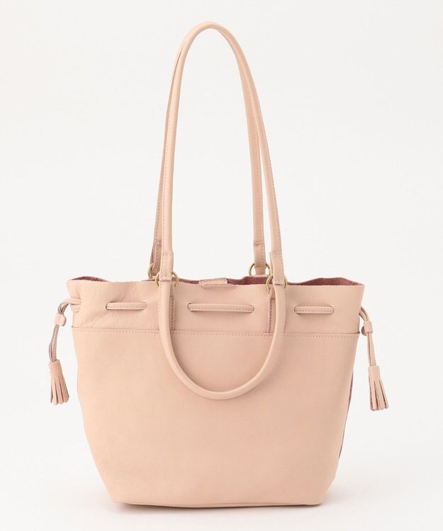 UNBILLION perche 抗菌レザー3wayドロストショルダーバッグ ライトピンク