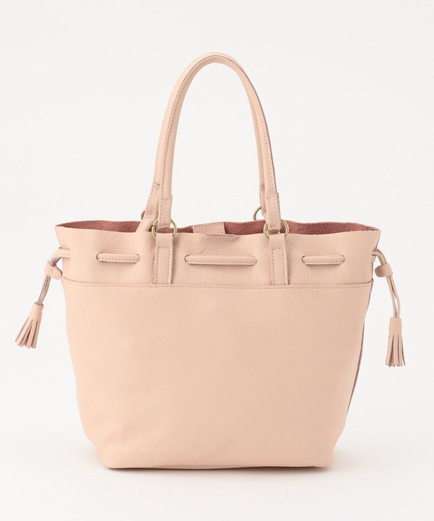 UNBILLION perche 抗菌レザー3wayドロストショルダーバッグ ライトピンク