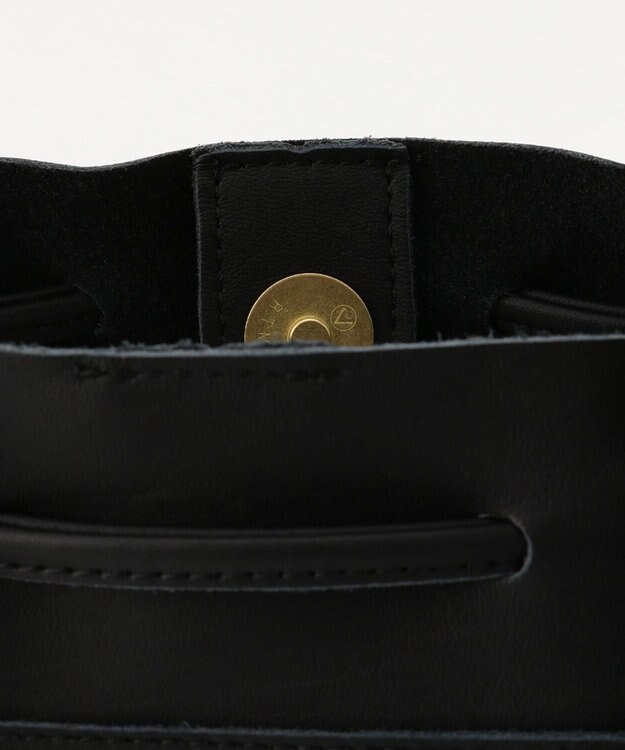 UNBILLION perche 抗菌レザー3wayドロストショルダーバッグ ブラック