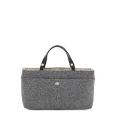 IBIZA ウール/牛革　バッグインバッグ　