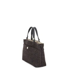 IBIZA ウール/牛革　バッグインバッグ　