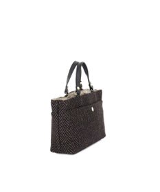 IBIZA ウール/牛革　バッグインバッグ　