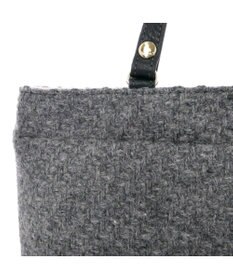 IBIZA ウール/牛革　バッグインバッグ　