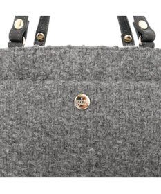 IBIZA ウール/牛革　バッグインバッグ　