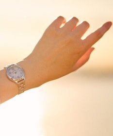 CITIZEN 【ソーラーテック電波時計】wicca ときめくダイヤ 日付あり バンド調整が簡単 5気圧防水