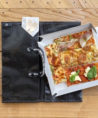 ROOTOTE 6784【TV紹介商品:テイクアウトバッグ】/ テイクアウェイルー.タープ S -A 01：ブラック