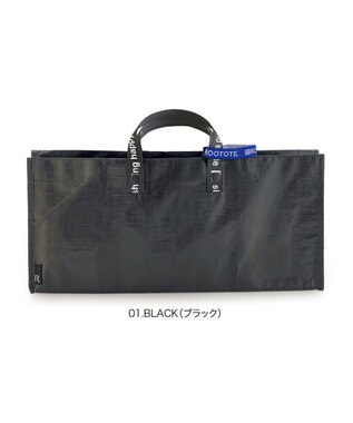 ROOTOTE 6785【TV紹介商品:テイクアウトバッグ】/ テイクアウェイルー.タープ L -A 01：ブラック