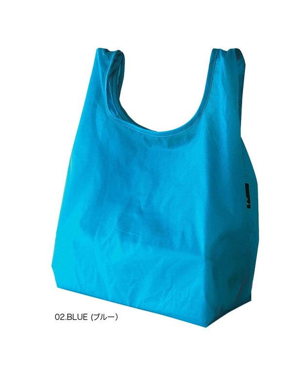 ROOTOTE 6757【洗濯可能：ミニサイズエコバッグ】/ ルーショッパーMID-Lifty-Lazy-A 02：ブルー
