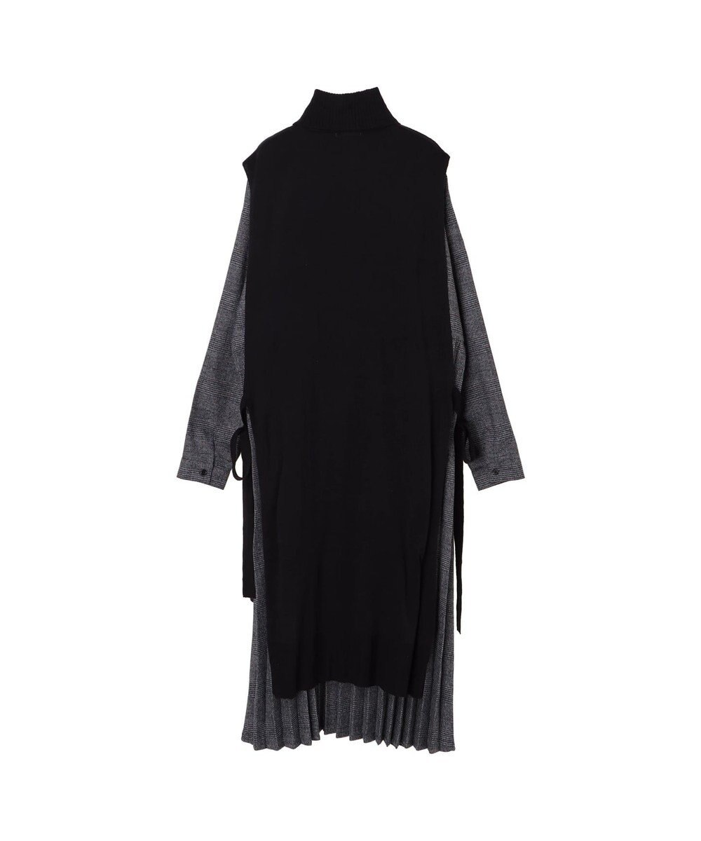 Setタートルニットベスト チェック柄シャツワンピース Koeファッション通販 公式通販 オンワード クローゼット