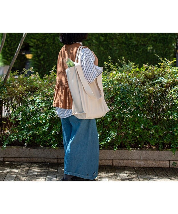 genten genten ゲンテン サスバッグ(大） エクリュ