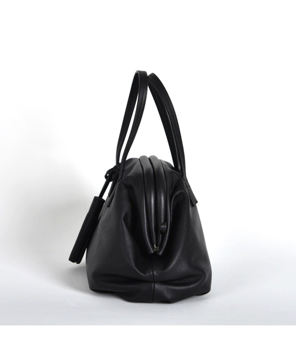 LA BAGAGERIE 【インスタグラマー・本郷智香子さんコラボ商品】フレームソフトレザーバッグ Sサイズ 