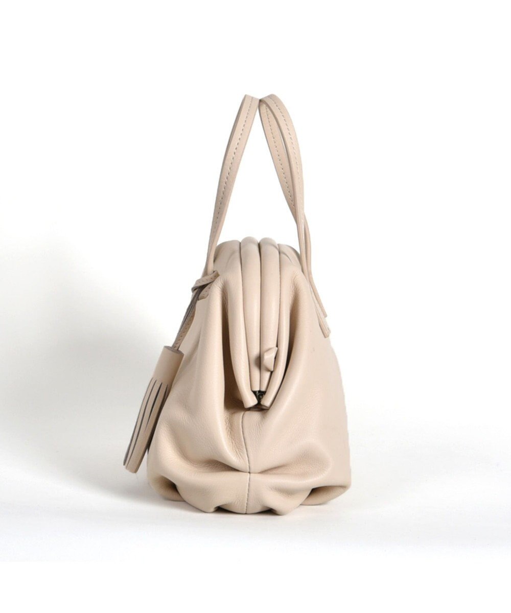 LA BAGAGERIE 【インスタグラマー・本郷智香子さんコラボ商品】フレームソフトレザーバッグ Sサイズ 