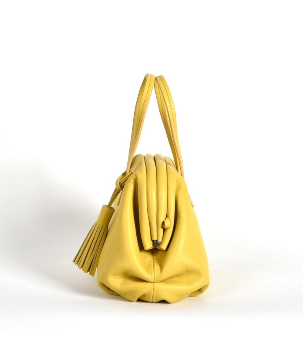 LA BAGAGERIE 【インスタグラマー・本郷智香子さんコラボ商品】フレームソフトレザーバッグ Sサイズ 