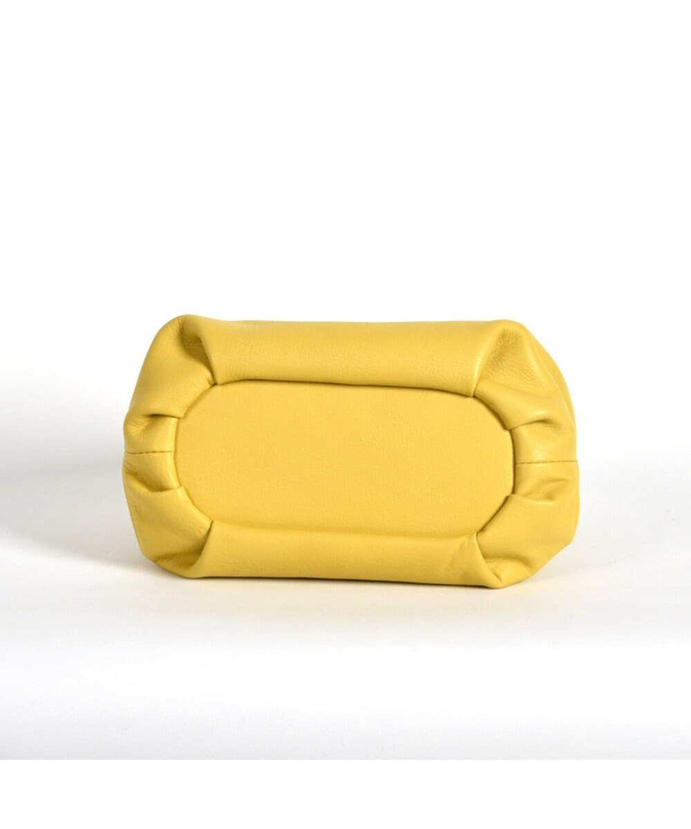 LA BAGAGERIE 【インスタグラマー・本郷智香子さんコラボ商品】フレームソフトレザーバッグ Sサイズ 