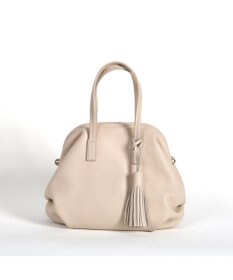 LA BAGAGERIE 【インスタグラマー・本郷智香子さんコラボ商品】フレームソフトレザーバッグ Sサイズ