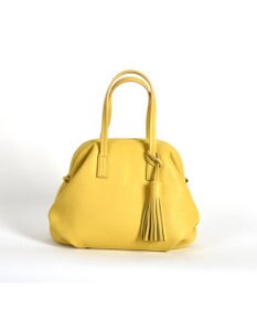 LA BAGAGERIE 【インスタグラマー・本郷智香子さんコラボ商品】フレームソフトレザーバッグ Sサイズ