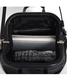 LA BAGAGERIE 【インスタグラマー・本郷智香子さんコラボ商品】フレームソフトレザーバッグ Sサイズ