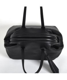 LA BAGAGERIE 【インスタグラマー・本郷智香子さんコラボ商品】フレームソフトレザーバッグ Sサイズ