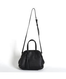 LA BAGAGERIE 【インスタグラマー・本郷智香子さんコラボ商品】フレームソフトレザーバッグ Sサイズ