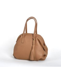 LA BAGAGERIE 【インスタグラマー・本郷智香子さんコラボ商品】フレームソフトレザーバッグ Sサイズ