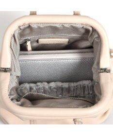 LA BAGAGERIE 【インスタグラマー・本郷智香子さんコラボ商品】フレームソフトレザーバッグ Sサイズ