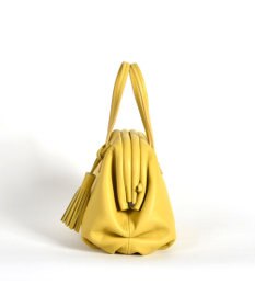 LA BAGAGERIE 【インスタグラマー・本郷智香子さんコラボ商品】フレームソフトレザーバッグ Sサイズ