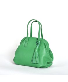 LA BAGAGERIE 【インスタグラマー・本郷智香子さんコラボ商品】フレームソフトレザーバッグ Sサイズ