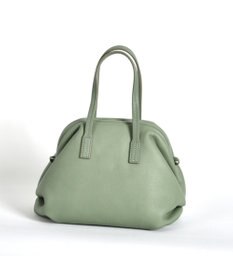 LA BAGAGERIE 【インスタグラマー・本郷智香子さんコラボ商品】フレームソフトレザーバッグ Sサイズ