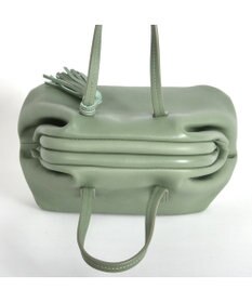 LA BAGAGERIE 【インスタグラマー・本郷智香子さんコラボ商品】フレームソフトレザーバッグ Sサイズ