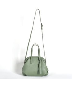 LA BAGAGERIE 【インスタグラマー・本郷智香子さんコラボ商品】フレームソフトレザーバッグ Sサイズ