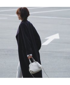 LA BAGAGERIE 【インスタグラマー・本郷智香子さんコラボ商品】フレームソフトレザーバッグ Sサイズ