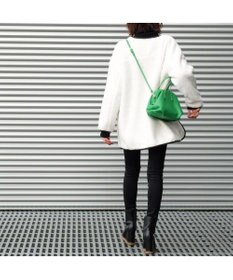 LA BAGAGERIE 【インスタグラマー・本郷智香子さんコラボ商品】フレームソフトレザーバッグ Sサイズ