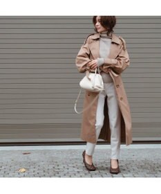 LA BAGAGERIE 【インスタグラマー・本郷智香子さんコラボ商品】フレームソフトレザーバッグ Sサイズ