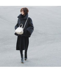 LA BAGAGERIE 【インスタグラマー・本郷智香子さんコラボ商品】フレームソフトレザーバッグ Sサイズ