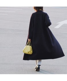 LA BAGAGERIE 【インスタグラマー・本郷智香子さんコラボ商品】フレームソフトレザーバッグ Sサイズ